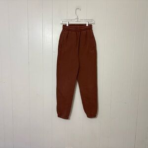 Oner Active Brown Jogger Sweatpants High Rise Athleisure Lounge Pants Women